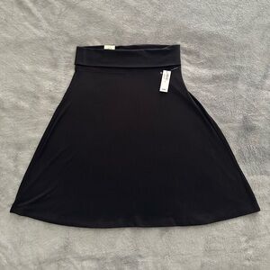 NWT Old Navy Black A-Line Skirt Size S